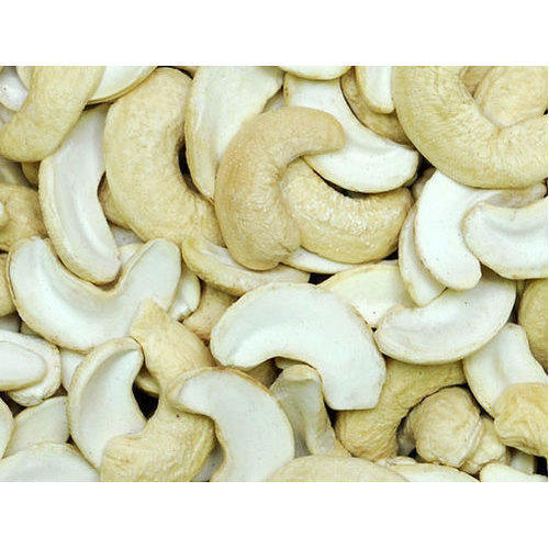 Light Cream Healthy And Natural Split Cashew Nuts