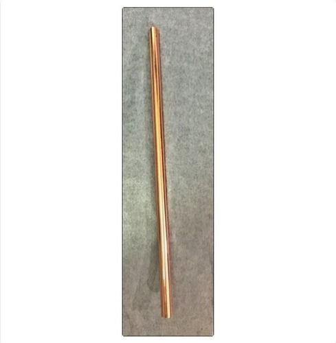 Golden Plain Copper Straw Pipe