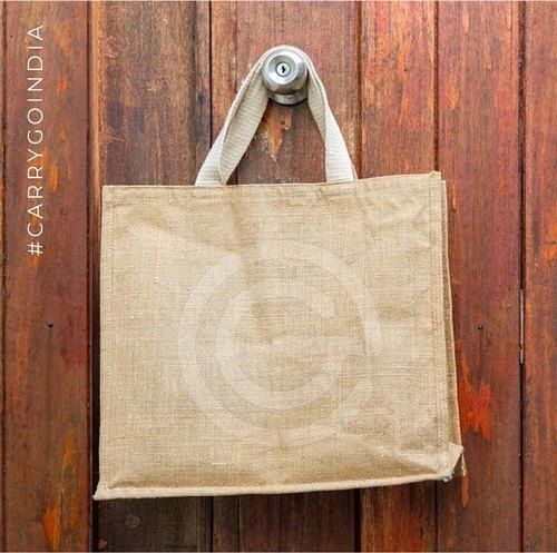 H&B Jute Shopping Bag - Designer Tote Bag | Trendy Bags | Shoulder Bag |  Fashionable Tote | Office Bags | Grocery Bag | Handbag | Jute Bag |  Reusable