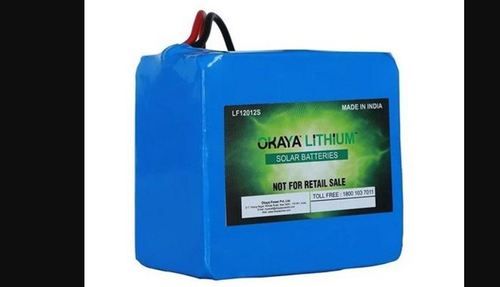  Okaya 12.5 Ah सोलर लिथियम बैटरी 