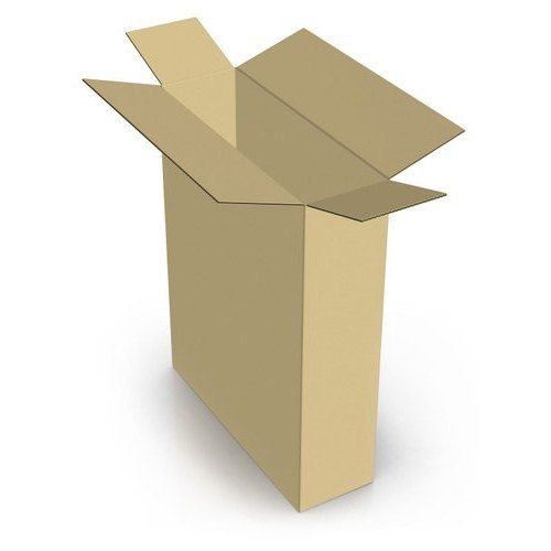 White Corrugated Cardboard Box