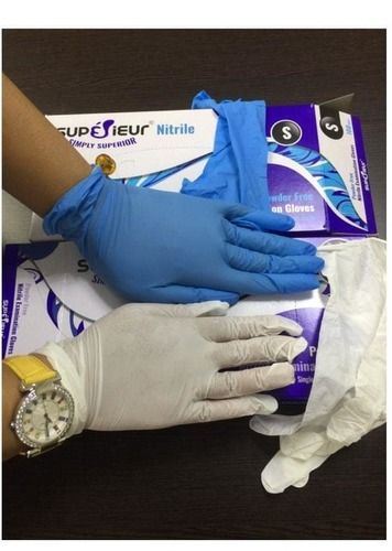 Disposable Powder Free Nitrile Gloves - Full Finger, New Condition, Box Packaging | Medical Grade, Powder-Free, Recyclable, Suitable for Hospital and Clinic Use