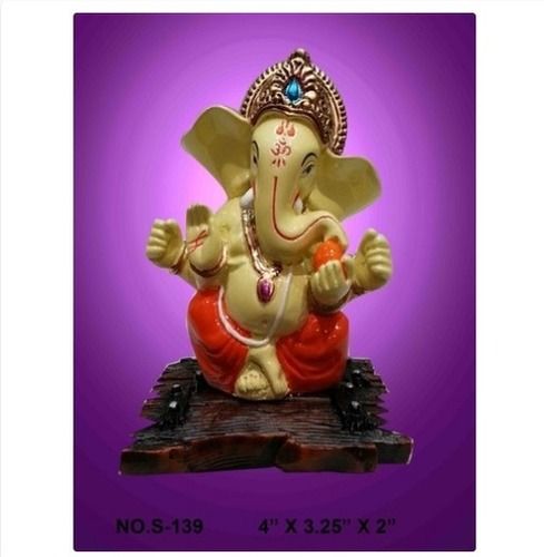 Easy To Clean Fiber Lord Ganesh Idol