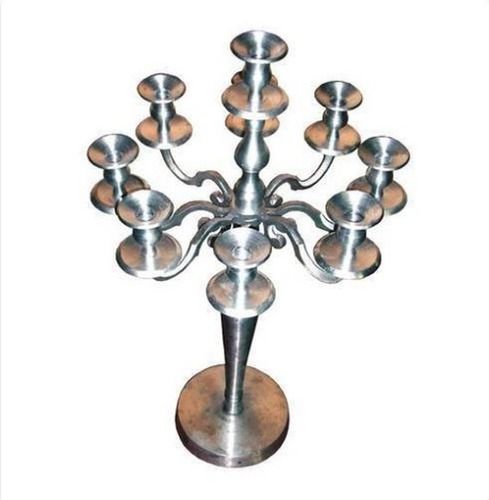 Glossy 9 Arm Wedding Candelabra