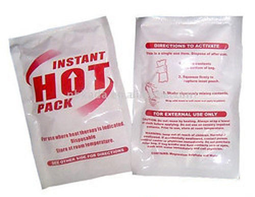 White Reusable Instant Hot Packs