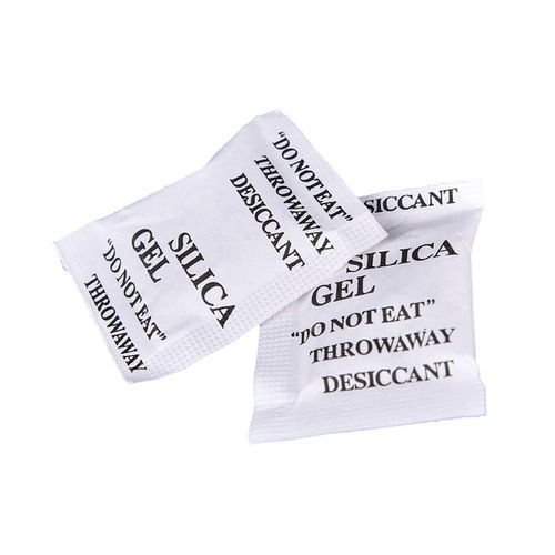 White Desiccant Silica Gel Sachet