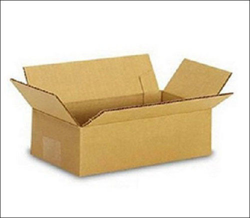 Brown Fine Finish 3 Ply Corrugated Boxes