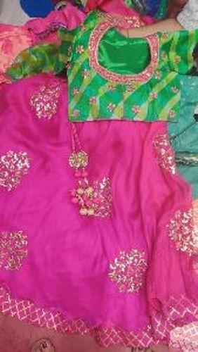 Various Colors Are Available Gota Patti Work Blouse