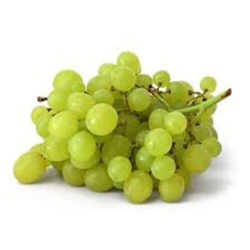 Light Green Healthy And Natural Fresh Grapes