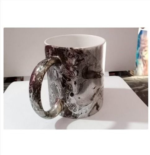 Multicolour Marble Print Coffee Mug