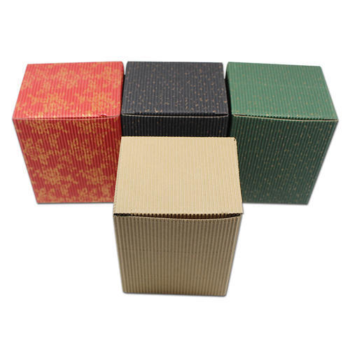 Brown Paper Corrugated Gift Box