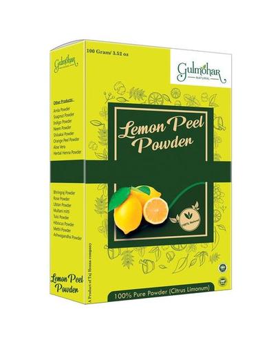 Pure Lemon Peel Powder Ingredients: Herbal Extract