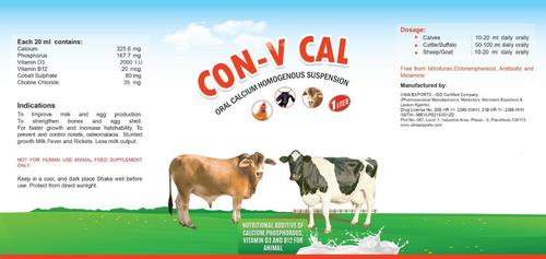 Calcium Supplement For Animal Feed