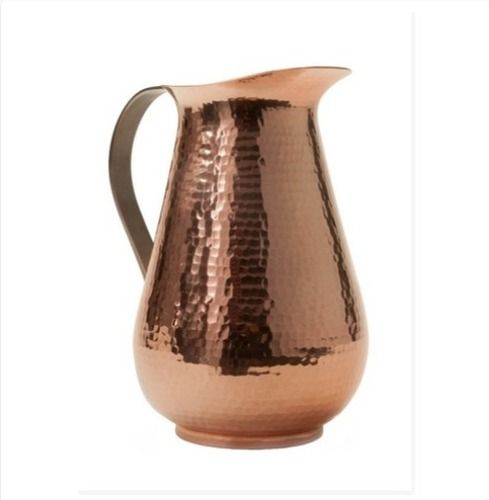 Hammered Pure Copper Jug