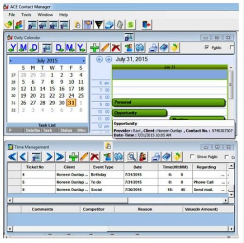 ACE Contact Manager Software