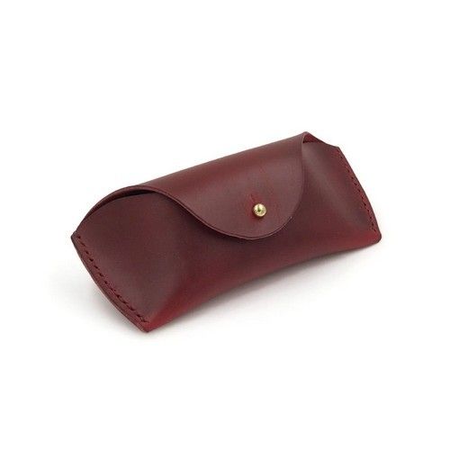 Sunglasses Case - Genuine Leather, Standard Rectangular Design | Attractive Look, Durable, Eco-Friendly, Custom Embossed Logo