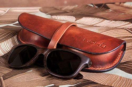 Different Colors Available Genuine Leather Soft Stylish Sunglasses Eyeglasses Spectacle Case