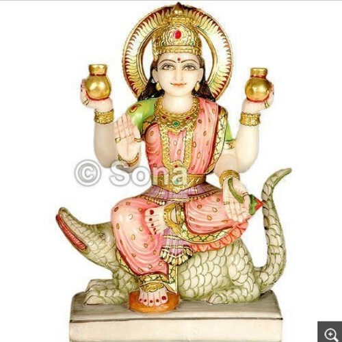 Eco-Friendly Multicolour Goddess Narmada Statue