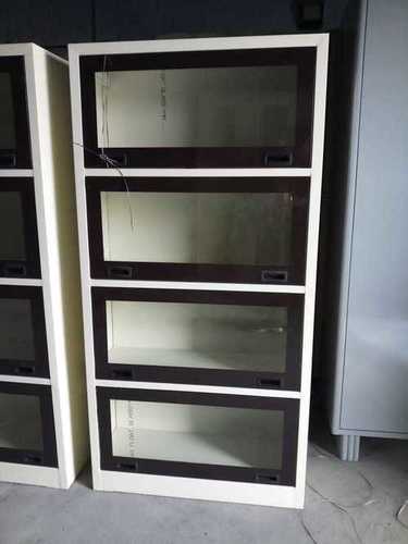 Bookcase Cupboard (Ivory and Brown)