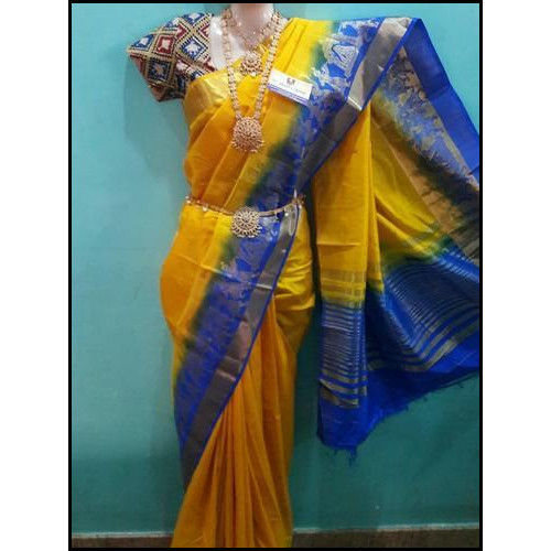 Party Wear Fancy Design Tussar Silk Saree