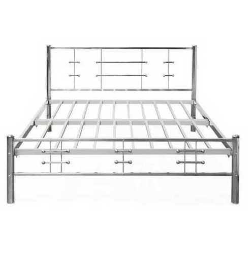 Polished Stainless Steel Bed