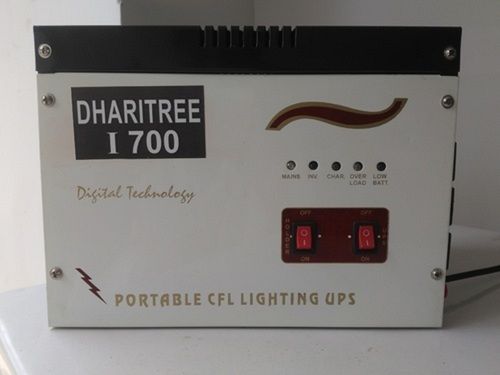 White Portable Cfl Lighting Ups Inverter