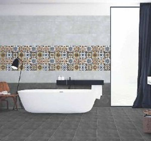 Satin Finish Digital Wall Tile For Bathroom And Kitchens Grade: A