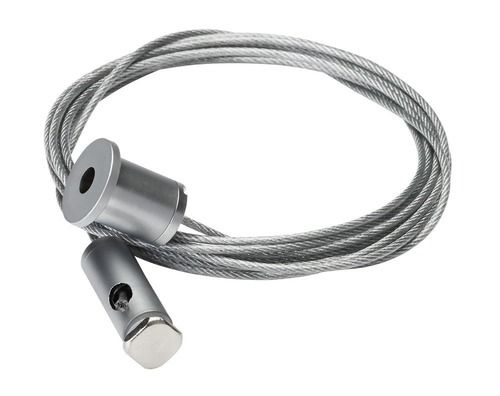 Wire Suspension - 1.5mm Stainless Steel, 300 Series, Length 2m-3m, PVC/PE/PU/Nylon Coated for Hanging Lights with Gripper