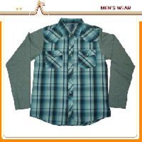 Various Colors Are Available Designer Woven Mens Shirt