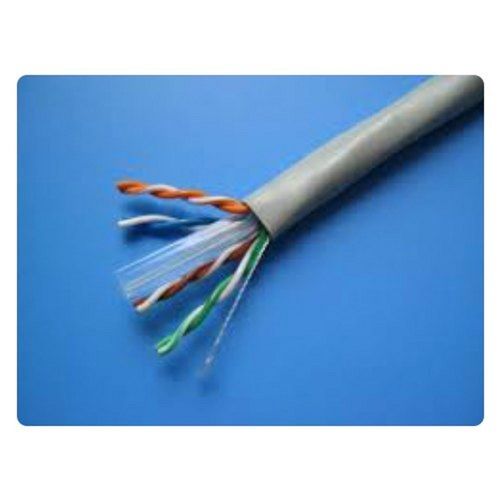 Grey Flame Retardant Cat 6 Network Cable