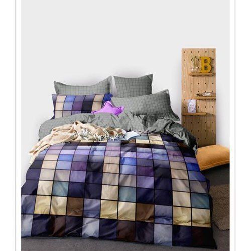 Poly Printed Double Bed Sheets