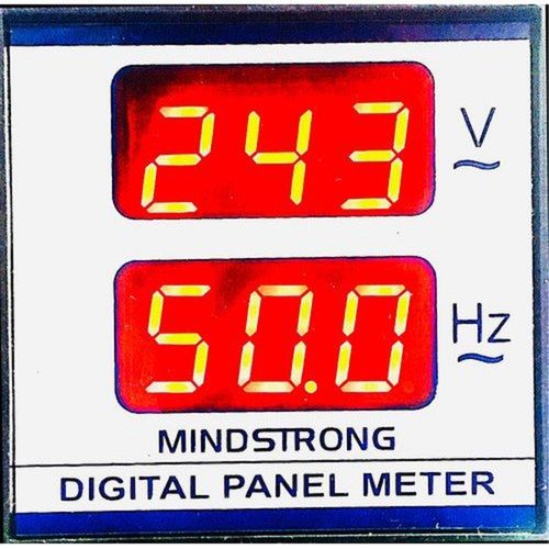 Three Phase Digital Volt And Frequency Meters Dimension(L*W*H): 27X27 Millimeter (Mm)