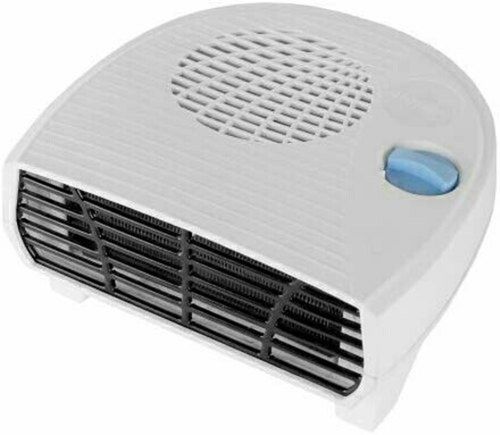 White 1000W Portable Electric Room Heater