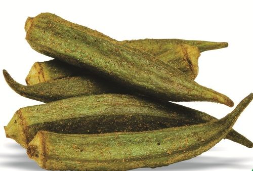 Fruit & Veg Snacks Crispy Vacuum Fried Bhindi (Okra Chips)