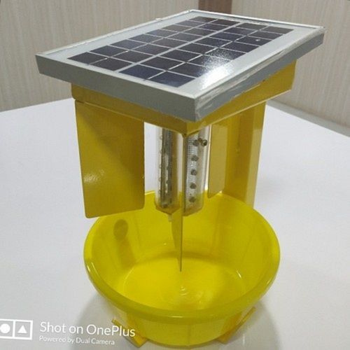 Portable Solar Panel Charge Insect Trap