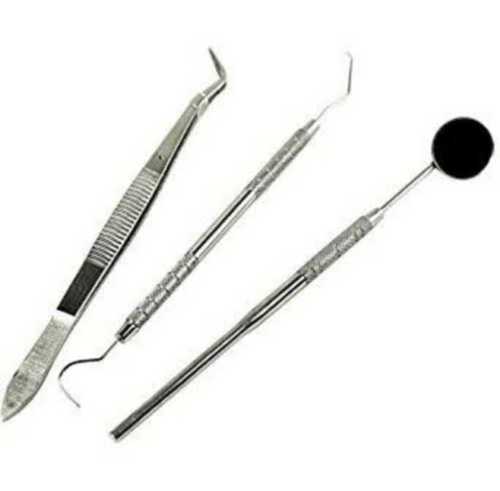 Silver Stainless Steel Dental Pmt Set For Clinical