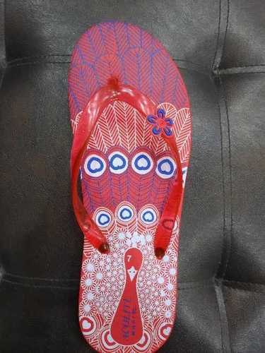 Women Printed Flip Flop