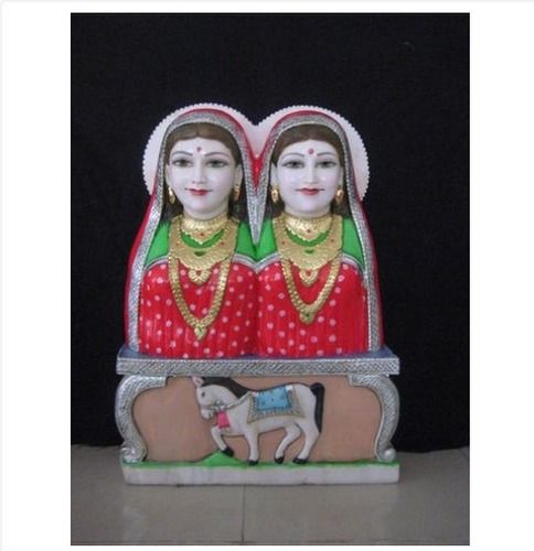 Marble Kela Devi Statue