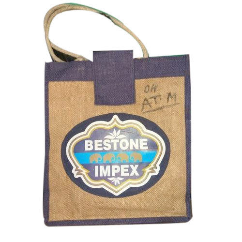 Printed Jute Carry Bags