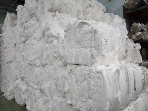 White Spunlace Bales For Napkins And Wipes