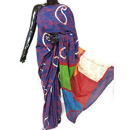 Multicolor Banglori Silk Ladies Sarees