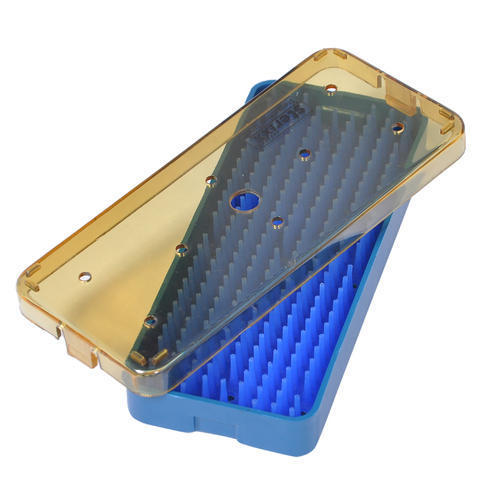 Blue Plastic Sterilization Trays Application: Clinic