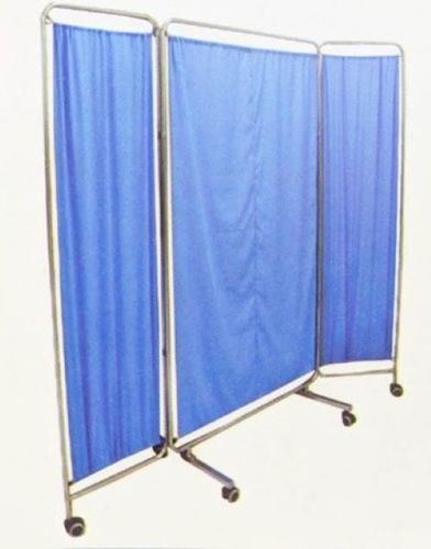 Stainsteel Hospital 3 Fold Screen