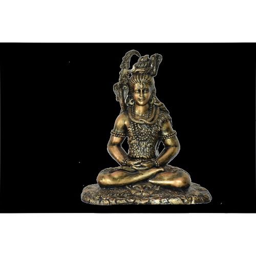 Copper Lord Shiv Statue