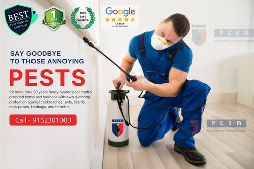 Effective Pest Control Services By Pest Control Services In Mumbai-PCSM