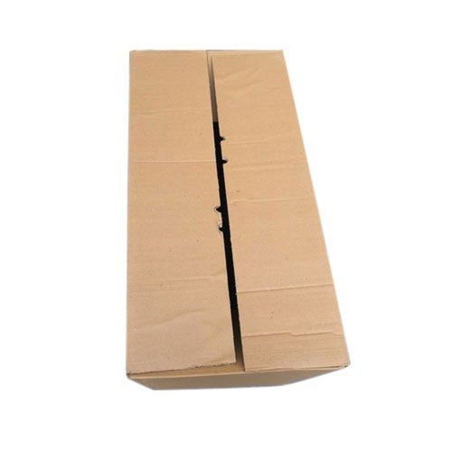 Plain Brown Disposable 3 Ply Corrugated Packaging Boxes