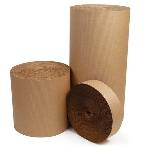 Plain Brown Single Face Corrugated Paper Roll