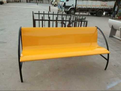 Yellow 3 Seater Frp Garden Bench