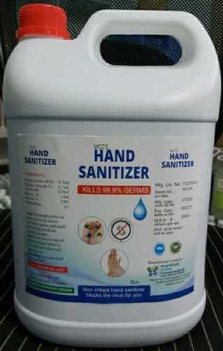 White Hand Sanitizer 5 Ltr