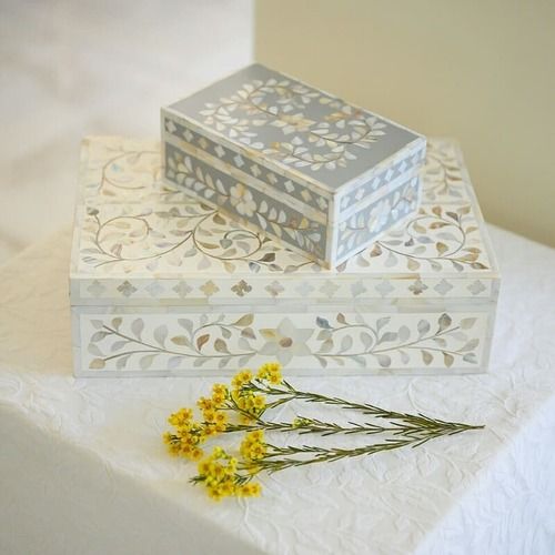Mother Of Pearl Inlay Boxes